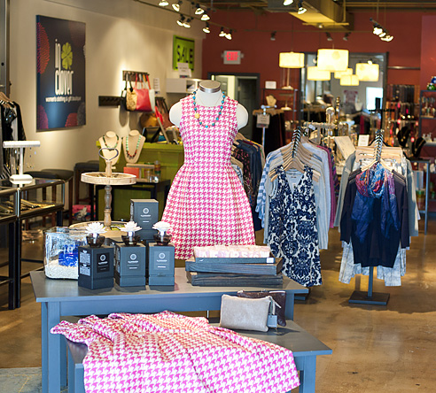 Photo: Interior of InClover Boutique
